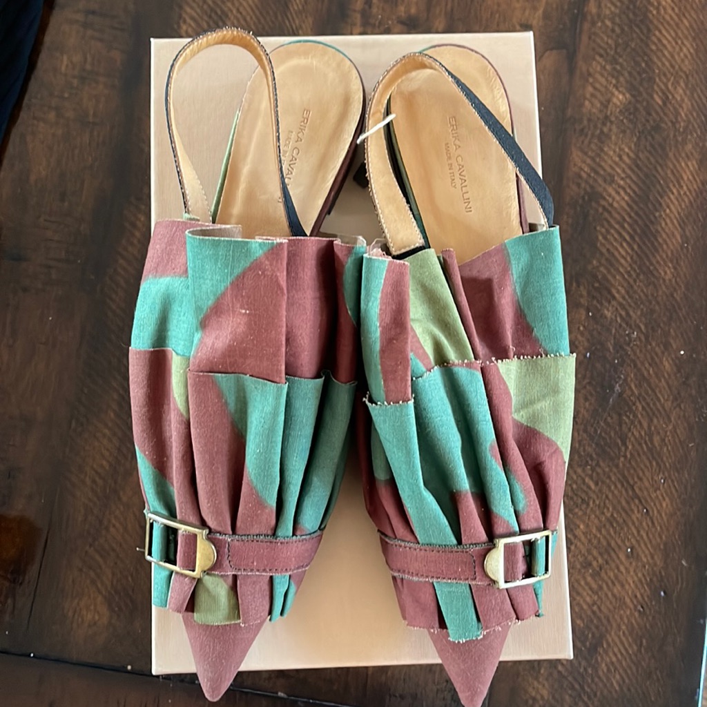 Erika Cavallini Made In Italy Slingbacks